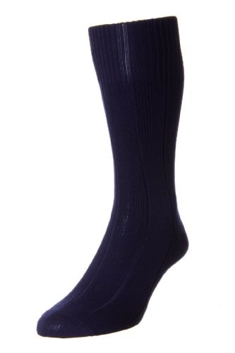 HJ Socks HJ1 Navy size 11-13